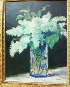 E. Manet. White lilac. 1882